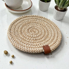 Handmade Woven Cotton Coaster