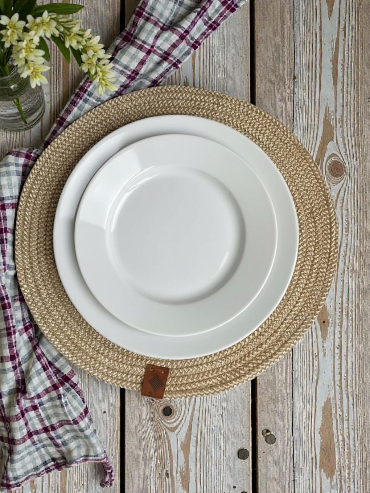 Handmade Woven Cotton Placemat