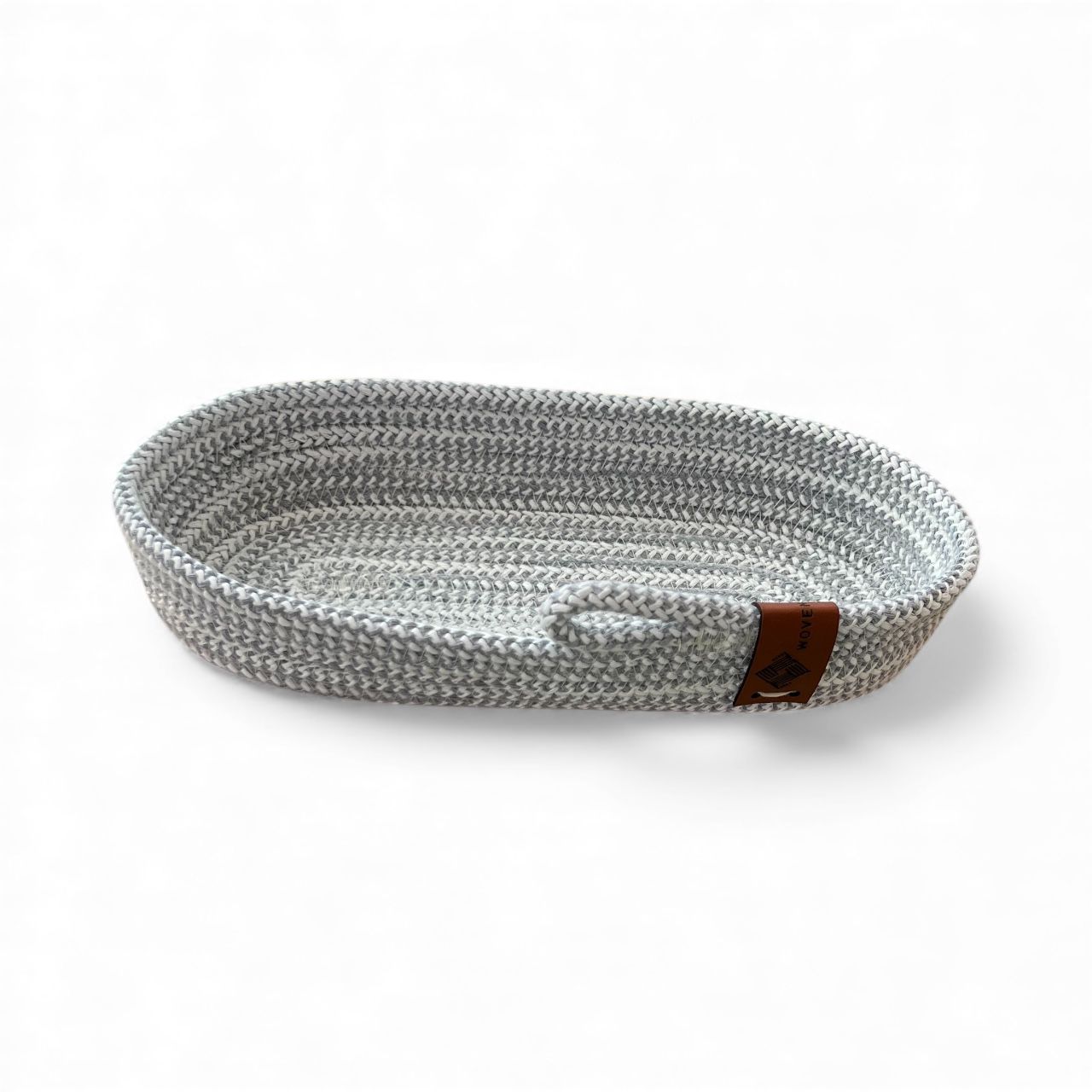 Handmade Woven Cotton oval plate