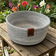 Handmade Woven Cotton round plate