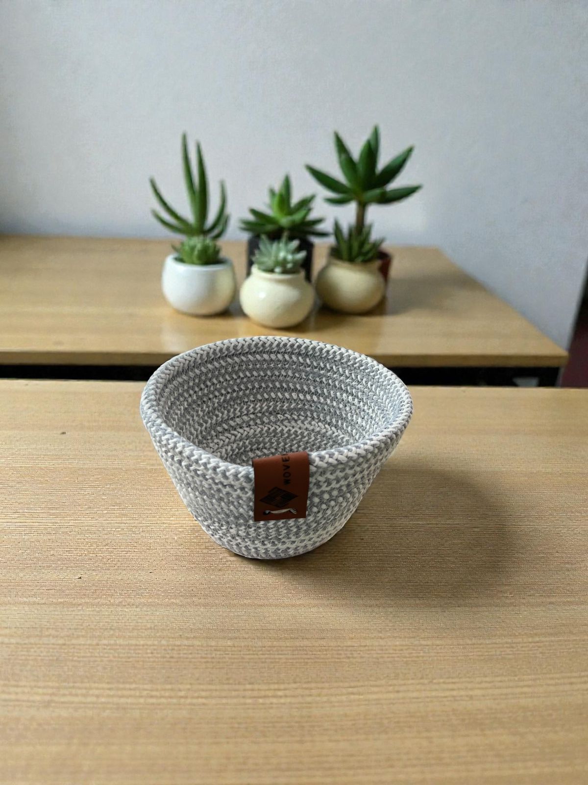 Handmade Woven Cotton Small Bowl