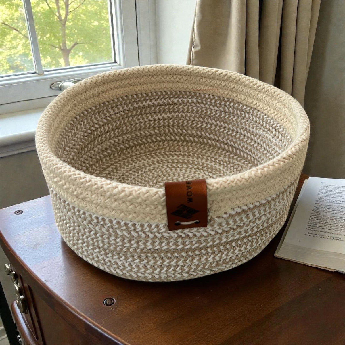 Handmade Woven Cotton round plate