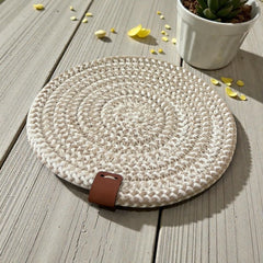 Handmade Woven Cotton Coaster