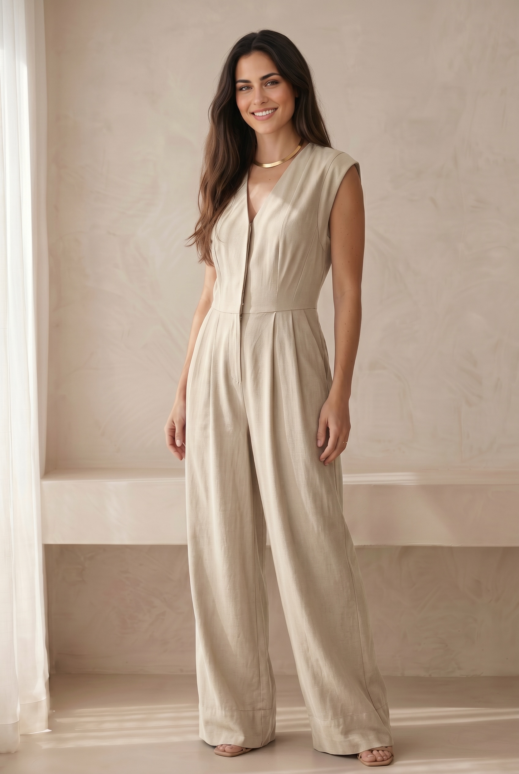 Soft Tailored Jumpsuit