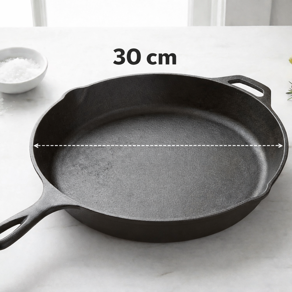 myMayz Cast Iron Skillet 30 cm