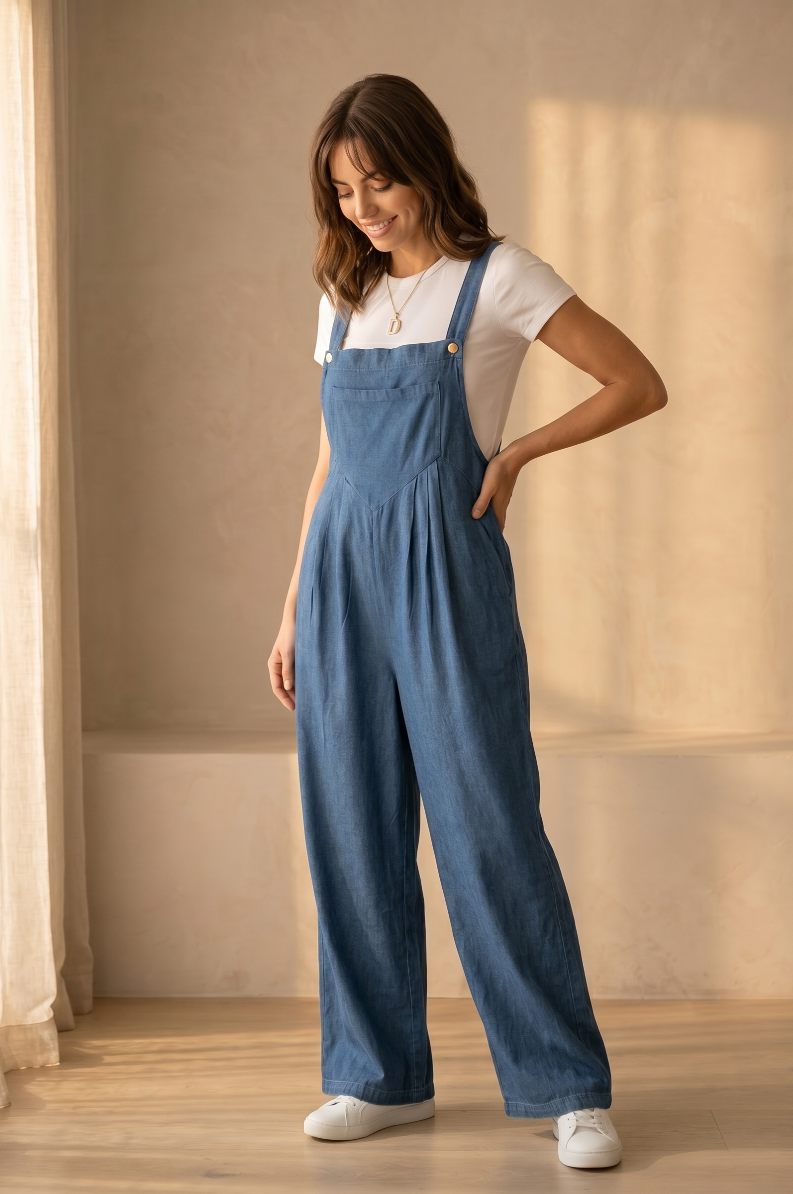 Soft Denim Overall