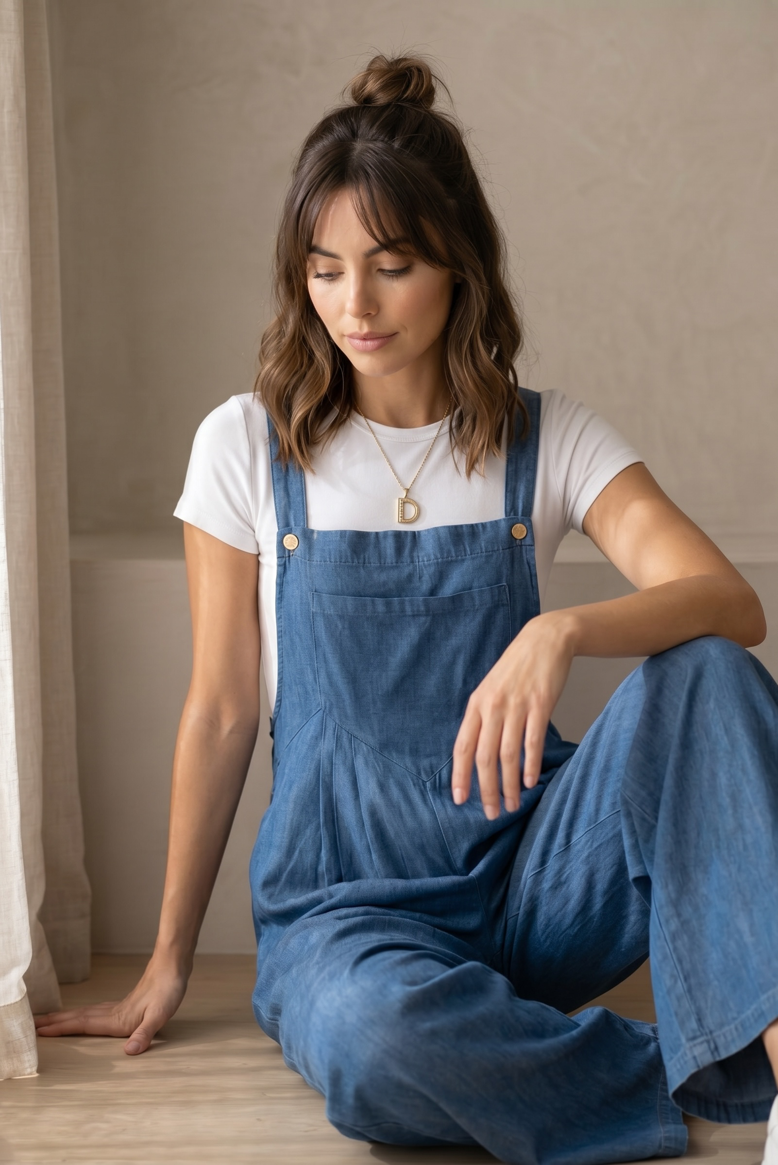 Soft Denim Overall