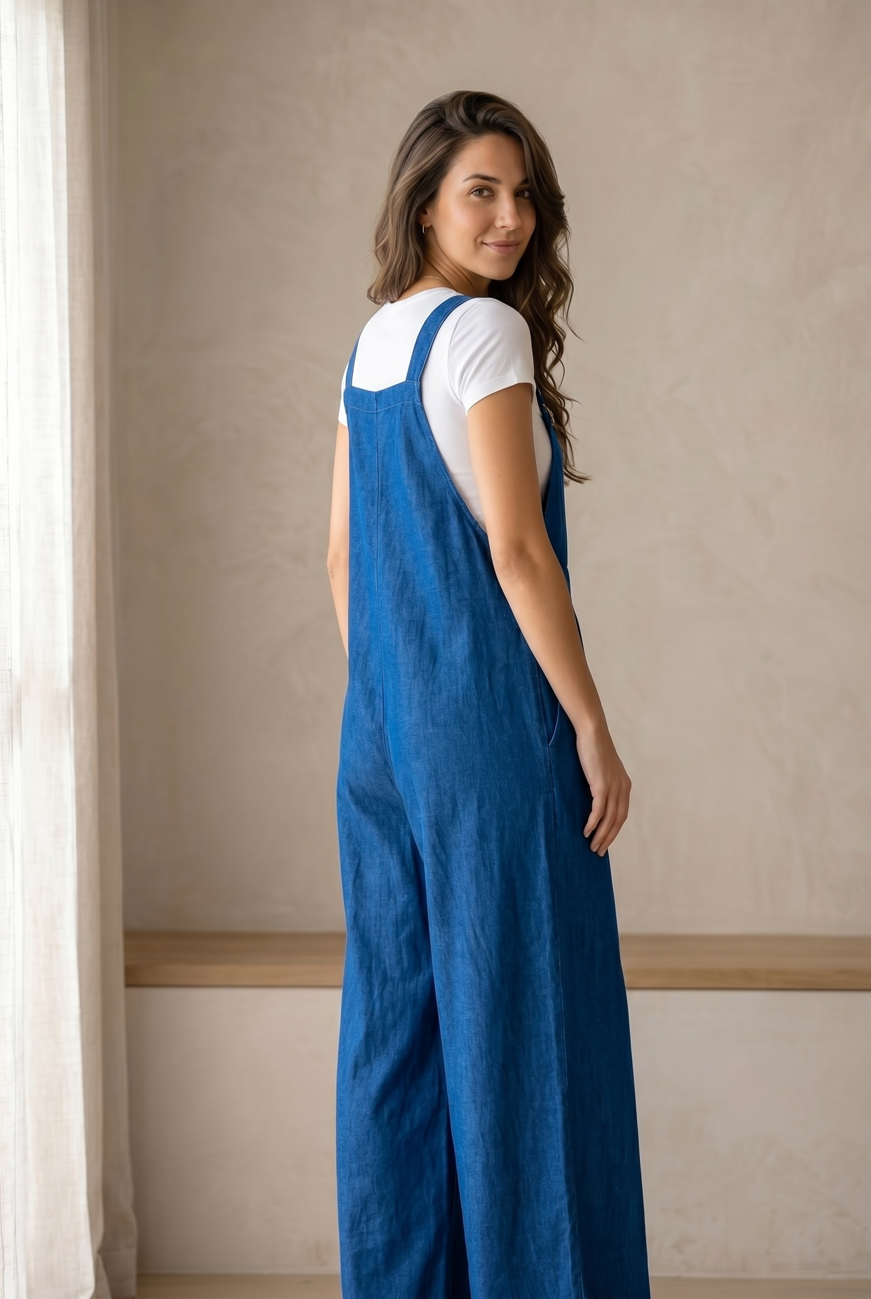 Soft Denim Overall