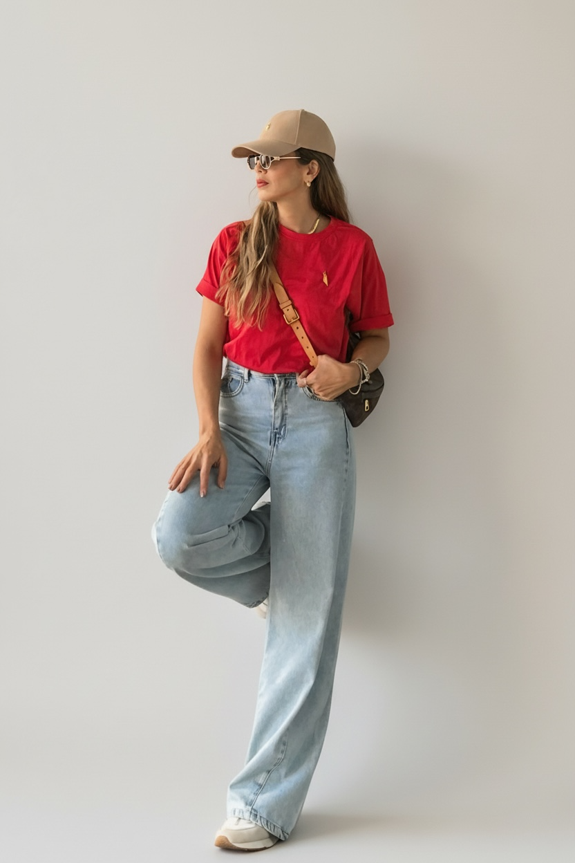 SlimLine Wide Jeans