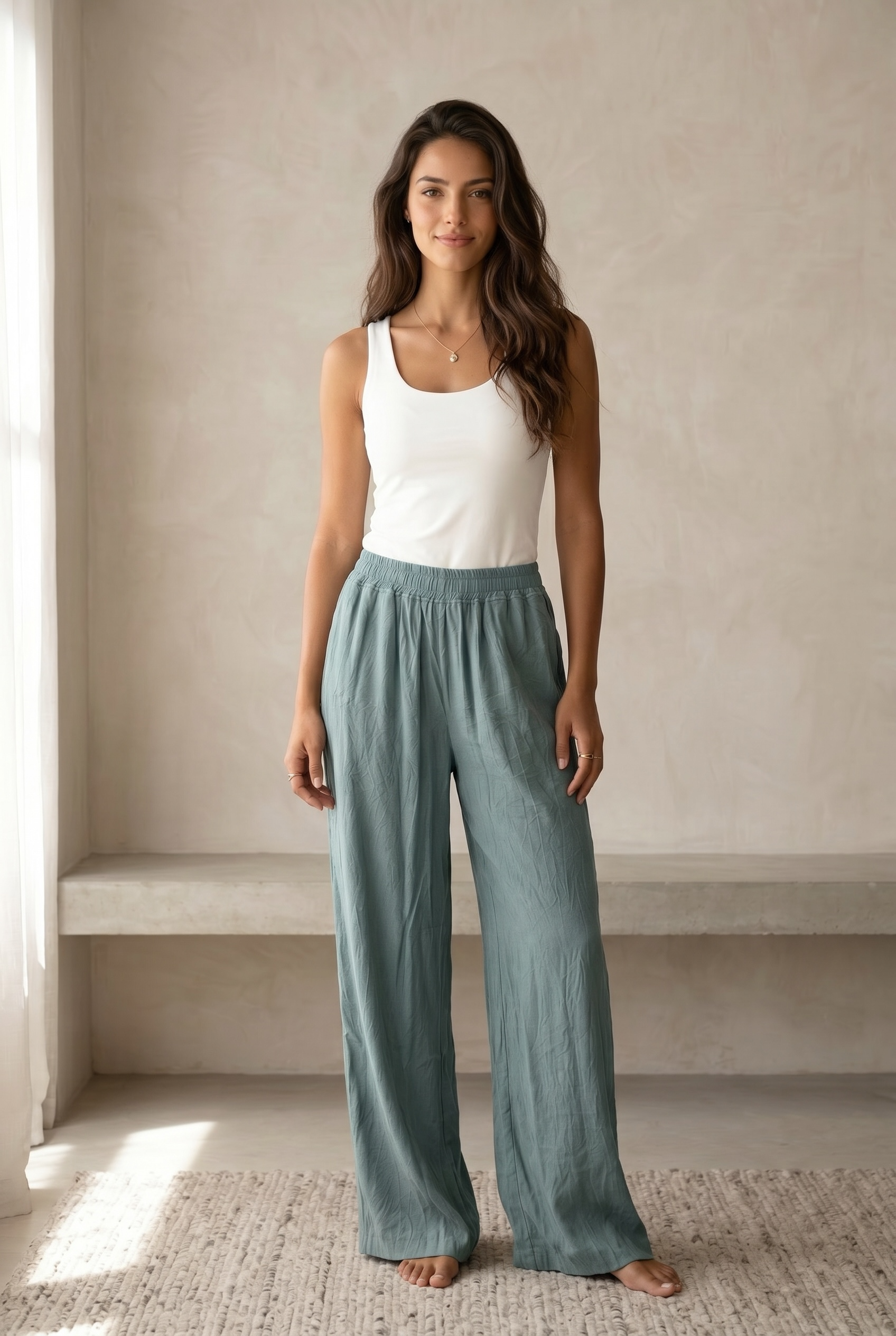 Soft Wide Summer Pants