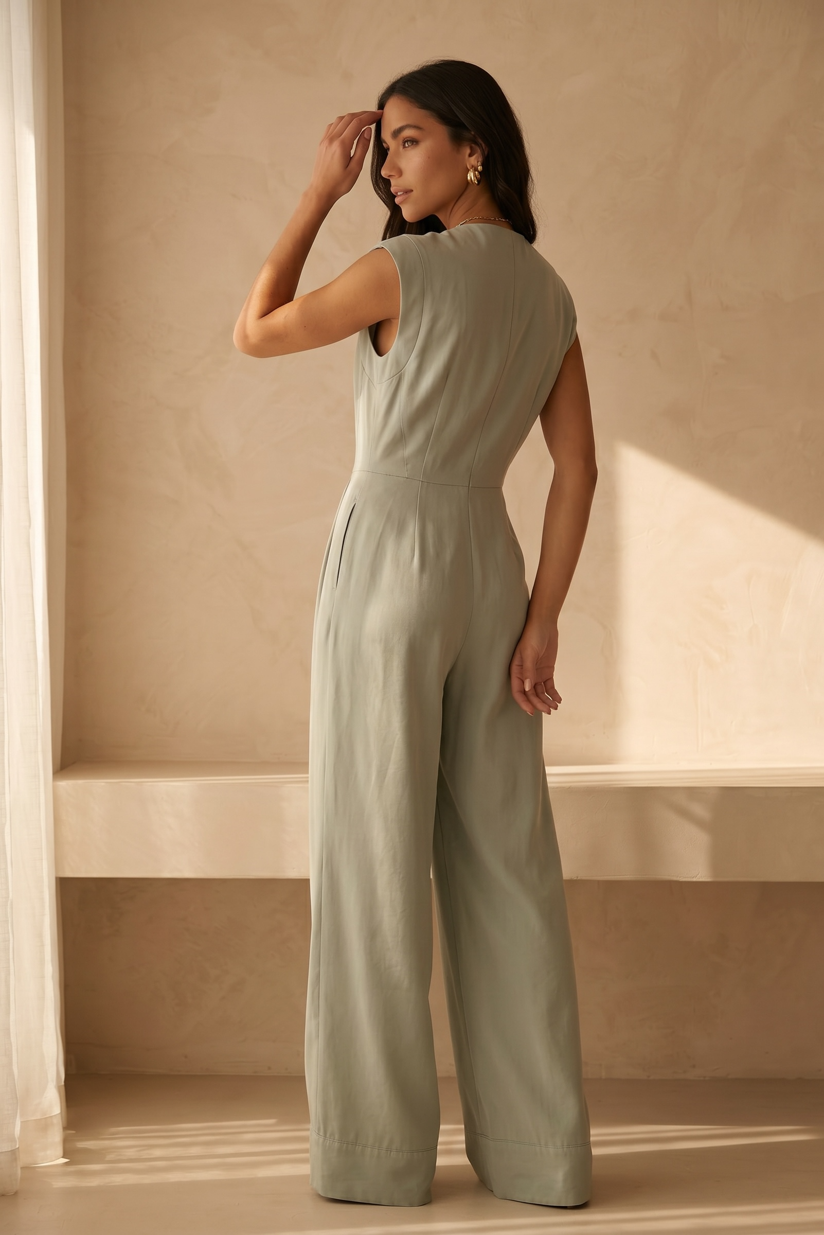 Soft Tailored Jumpsuit
