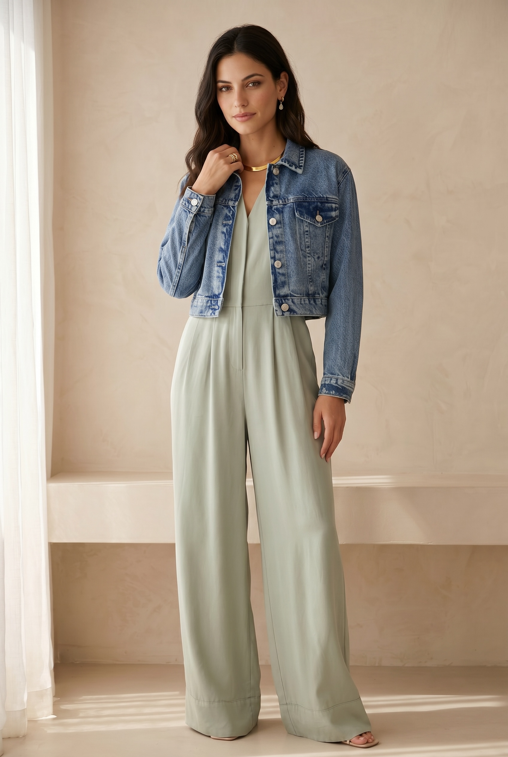 Soft Tailored Jumpsuit
