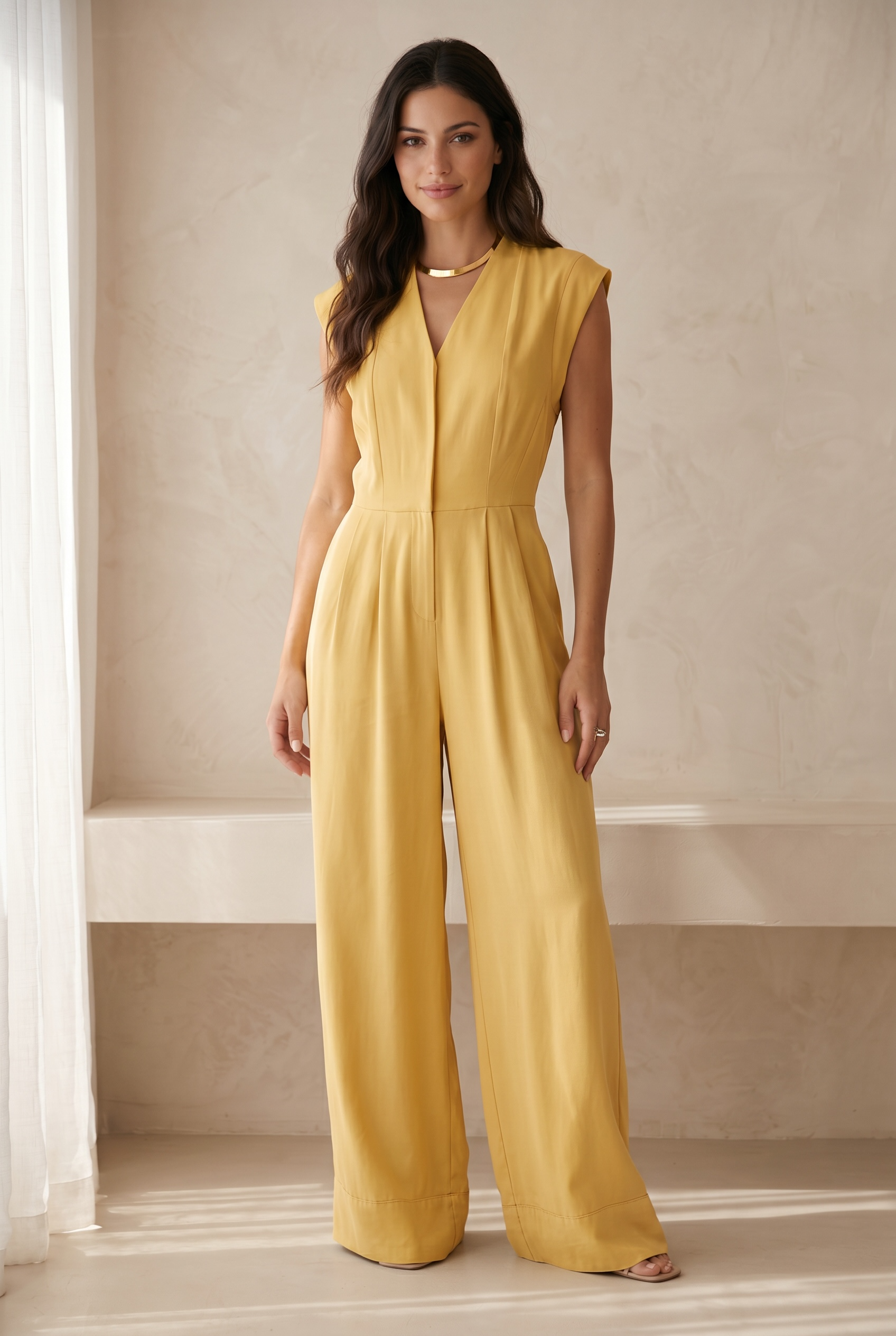 Soft Tailored Jumpsuit
