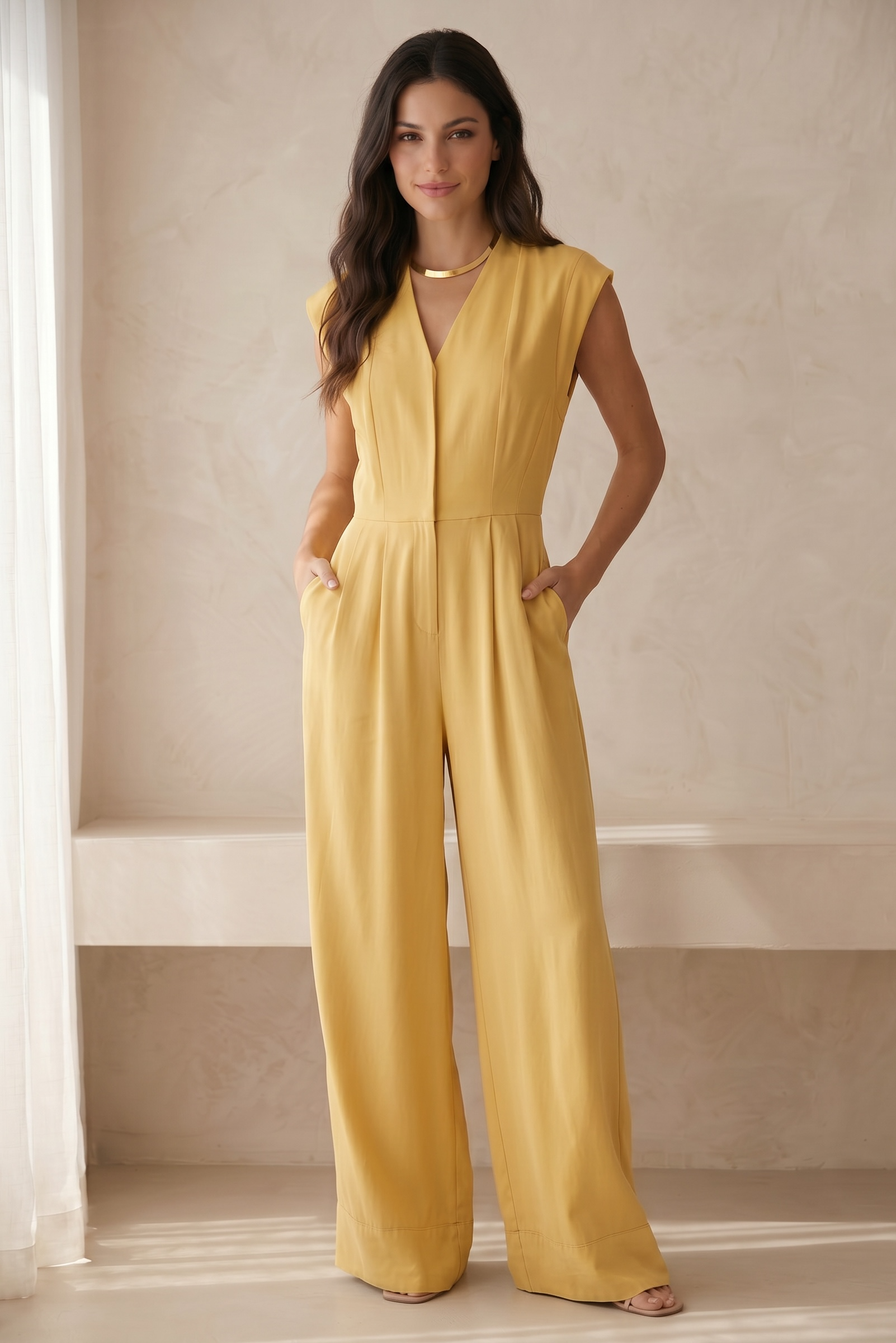 Soft Tailored Jumpsuit