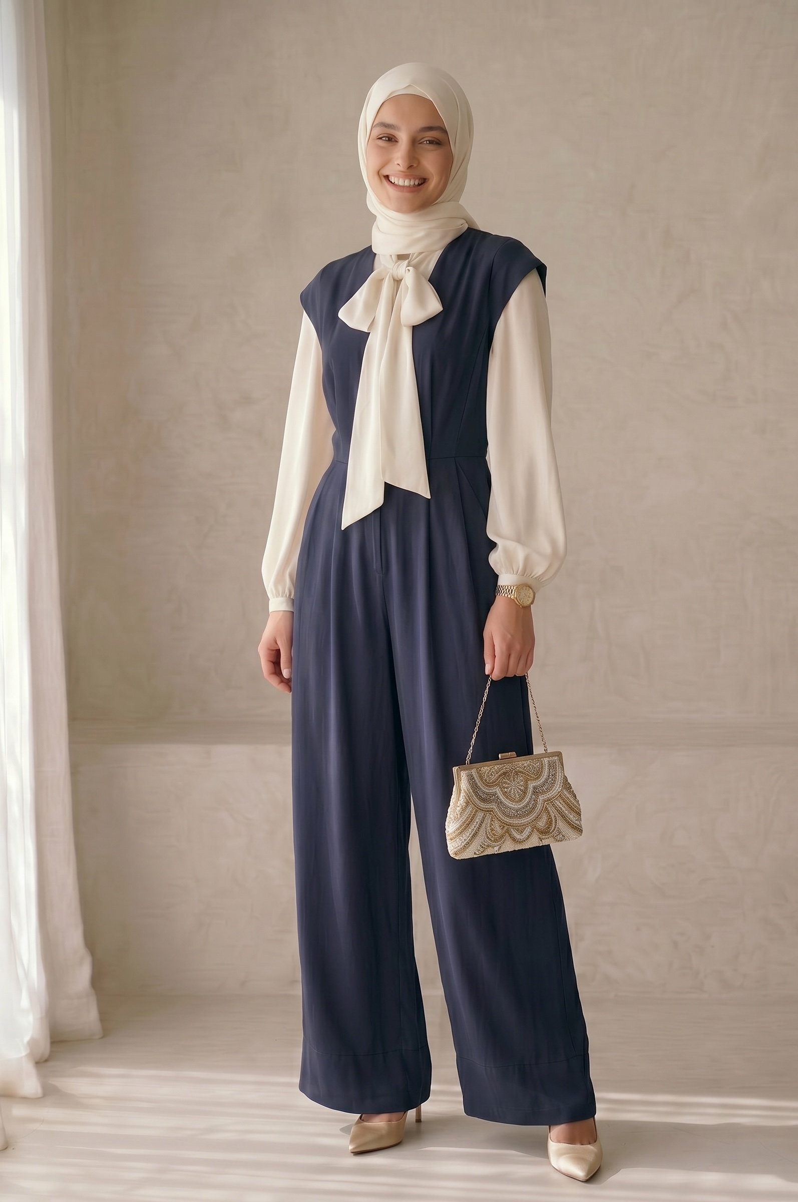 Soft Tailored Jumpsuit