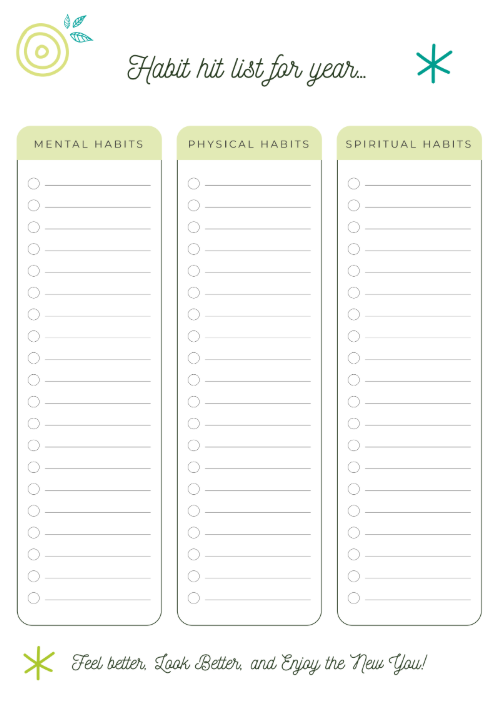 Make an Impact planner