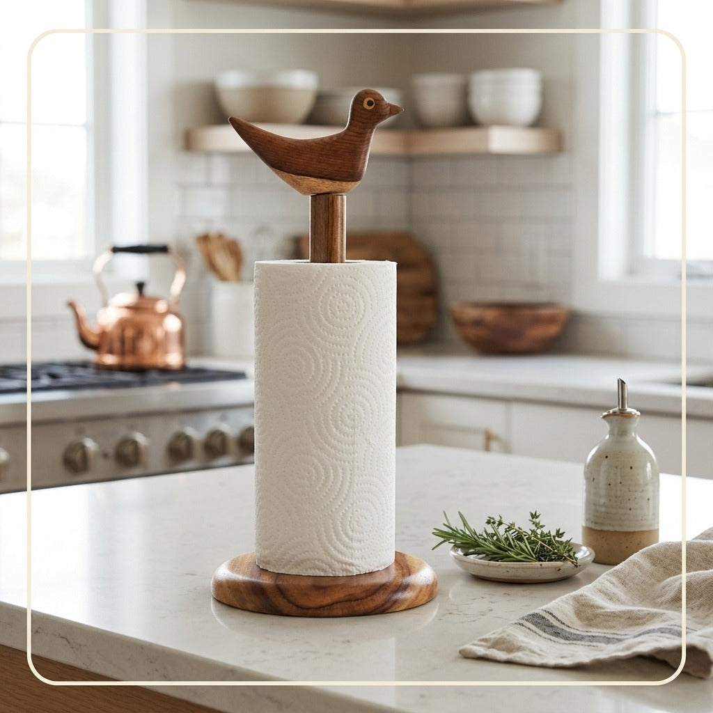 Bird Paper Towel Holder