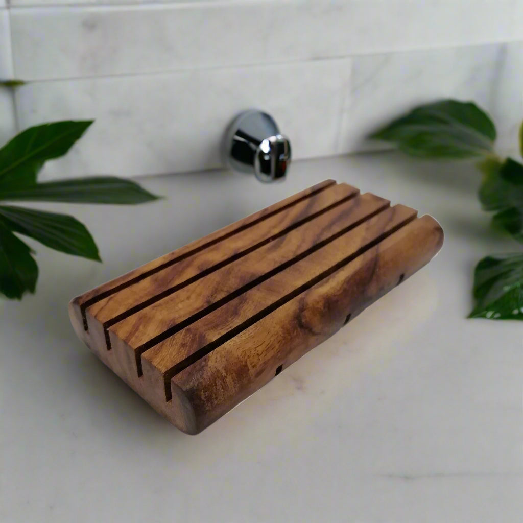 Soap Holder Natural Wood