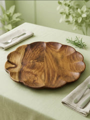 Flower-Shaped Serving Plate