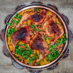 Kabsa Plate with Cover